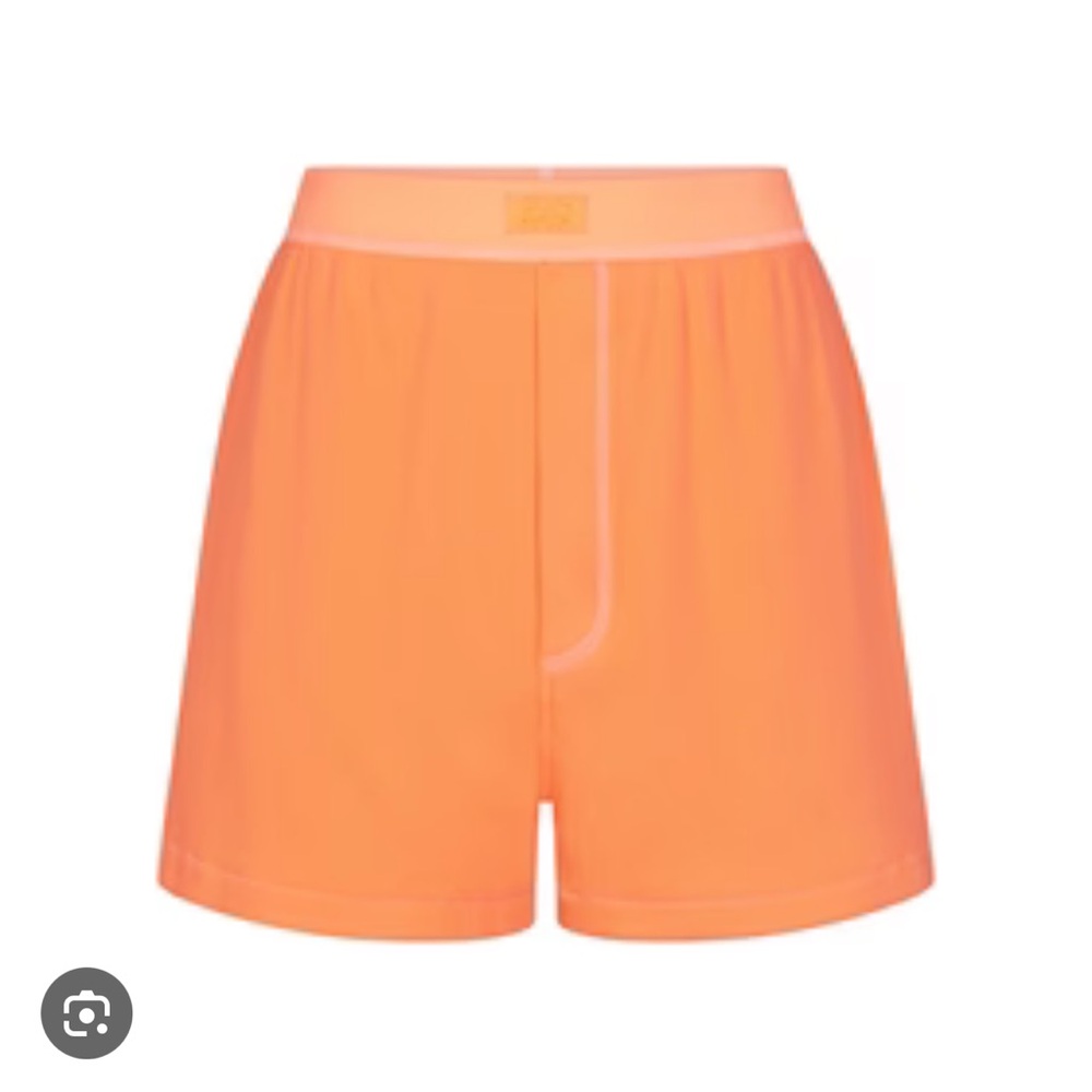 Skims ribbed boxer shorts
